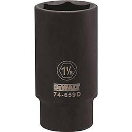 STANLEY Stanley Tools 7516669 DWMT74659OSP Impact 0.5 Drive Socket; 1.125 in. 7516669